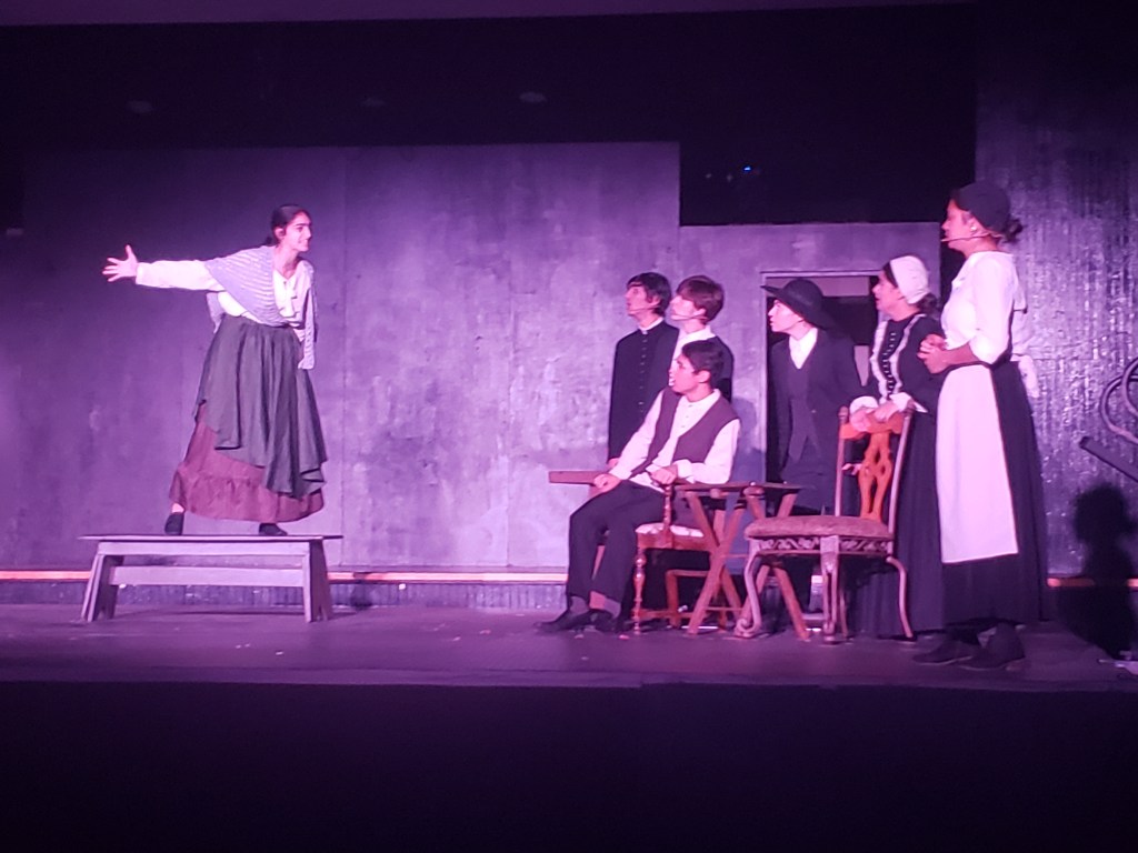 The Crucible:  Students work tirelessly for fall&nbsp;play