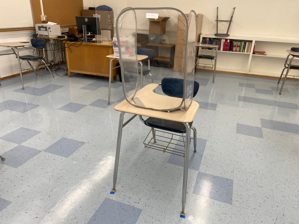 High school campus returns for some in-person&nbsp;instruction