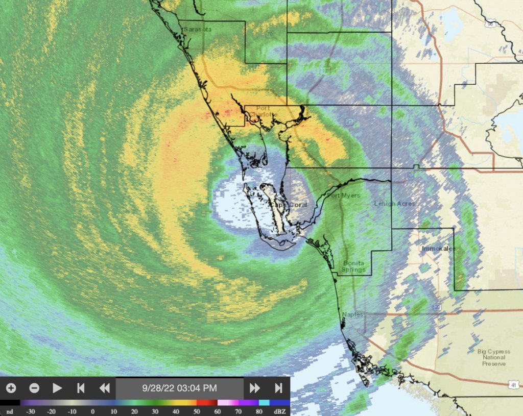 Hurricane Ian strikes&nbsp;Florida