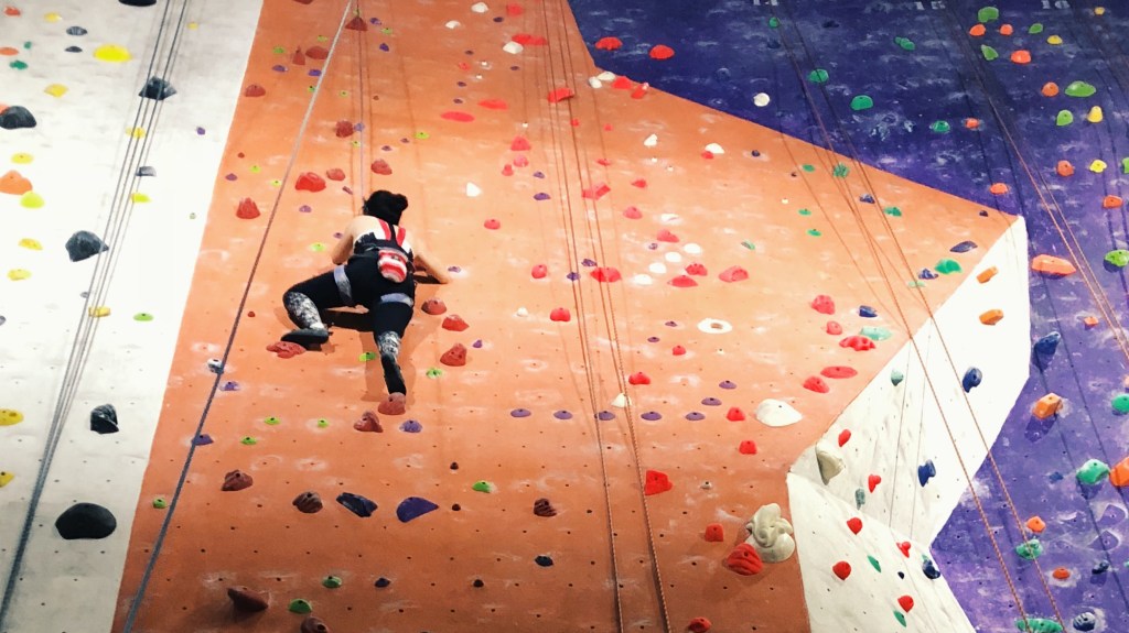 Rock climbing offers thrilling adventure and stress&nbsp;relief