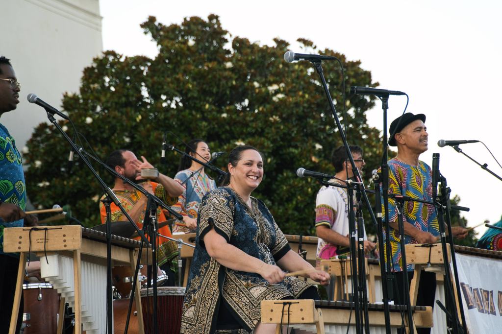 Art teacher Stefani Thomas explores eclectic music with her&nbsp;band