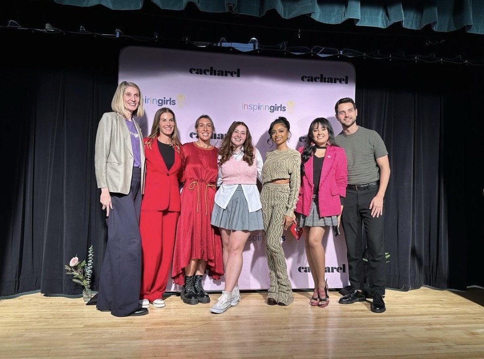 Rebecca Bannister holds the Inspiring Girls&nbsp;Panel