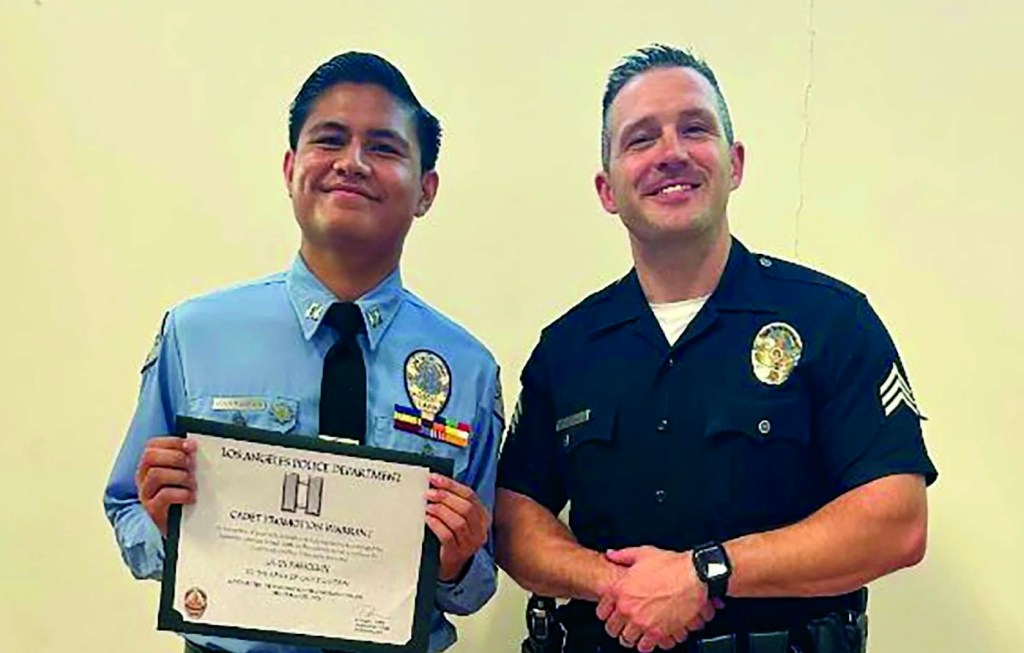 Devonshire Cadet Captain Jaden Marroquin demonstrates&nbsp;leadership