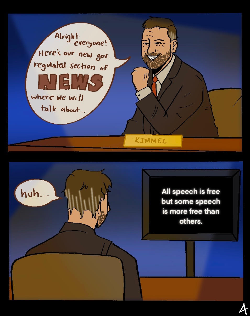 The Silence After the Monologue: What Jimmy Kimmel’s Suspension Reveals About America in 2025 