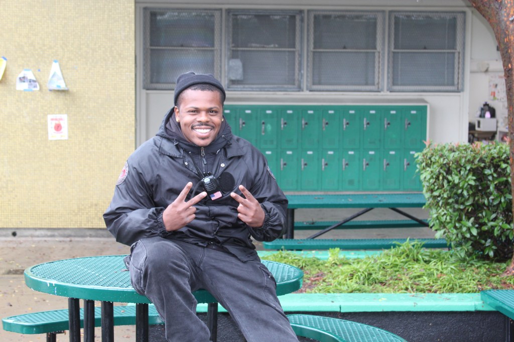 LaShaun W. offers students a lesson in&nbsp;positivity